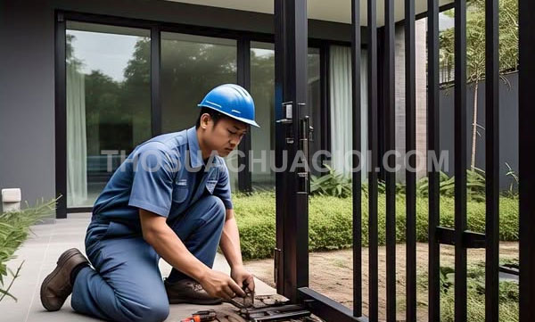 Thợ sửa cửa sắt phường Tân Sơn Hòa mới liên hệ 20 phút có