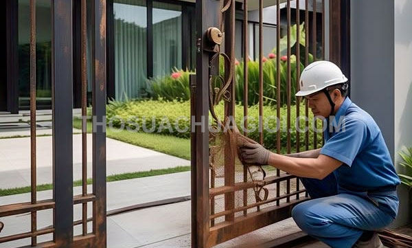 dịch vụ Thợ sửa cửa sắt phường Xuân Hòa