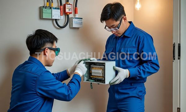 Thợ sửa điện phường Bình Đông mới giá rẻ 25 phút có mặt
