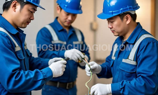 Thợ sửa điện phường Bình Tây mới gọi 10 phút có mặt