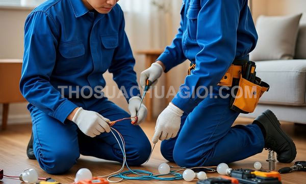 Thợ sửa điện phường Hòa Hưng mới liên hệ 20 phút có