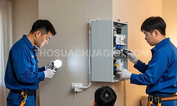 Thợ sửa điện phường Linh Xuân mới liên hệ 20 phút có