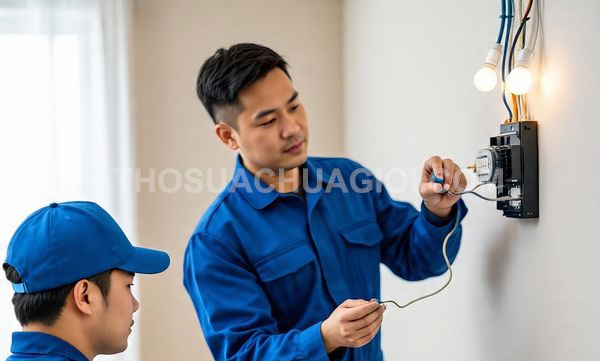 Thợ sửa điện phường Long Trường mới liên hệ 20 phút có