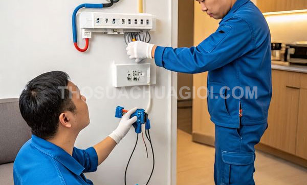Thợ sửa điện phường Minh Phụng mới giá rẻ 15 phút đến nơi