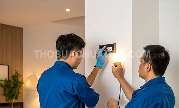 Thợ sửa điện phường Phú Định mới chất lượng 30 phút có
