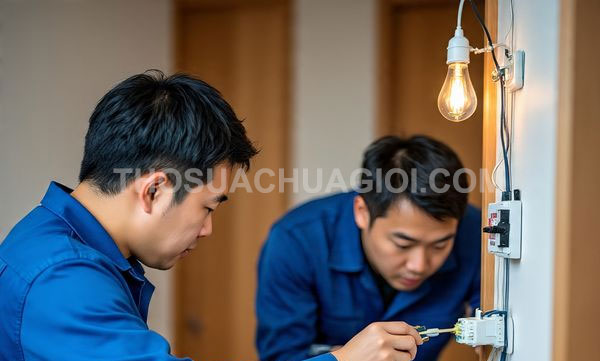 Thợ sửa điện phường Phú Thạnh mới liên hệ 20 phút có