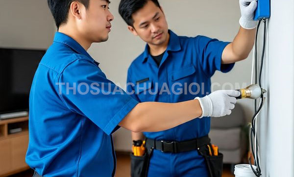 Thợ sửa điện phường Phú Thuận mới giá rẻ 15 phút đến nơi