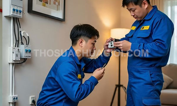 Thợ sửa điện tại Tân Phú uy tín giá rẻ 25 phút có mặt