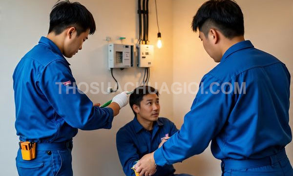 Thợ sửa điện phường Tân Sơn Hòa mới giá rẻ 25 phút có mặt