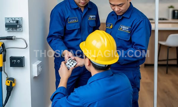 Thợ sửa điện phường Tân Thới Hiệp mới chất lượng 30 phút có