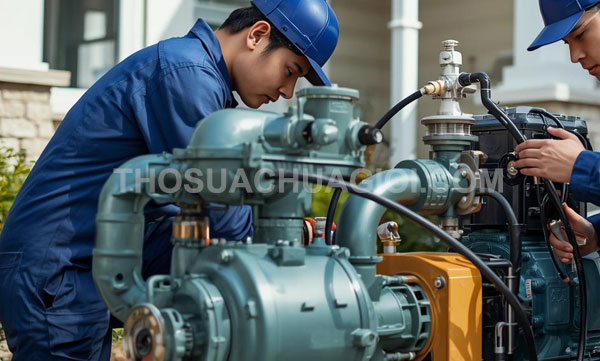 dịch vụ Thợ sửa máy bơm nước phường Bàn Cờ