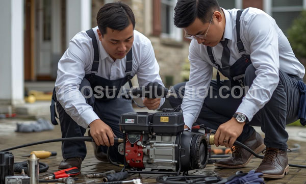 Thợ sửa máy bơm nước phường Bình Lợi Trung mới gọi 10 phút có mặt