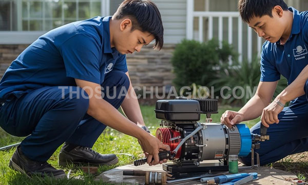 Thợ sửa máy bơm nước phường Cầu Kiệu mới liên hệ 20 phút có