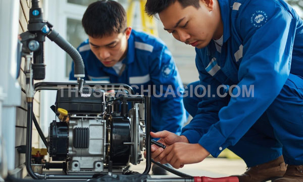 Thợ sửa máy bơm nước phường Diên Hồng mới giá rẻ 25 phút có mặt