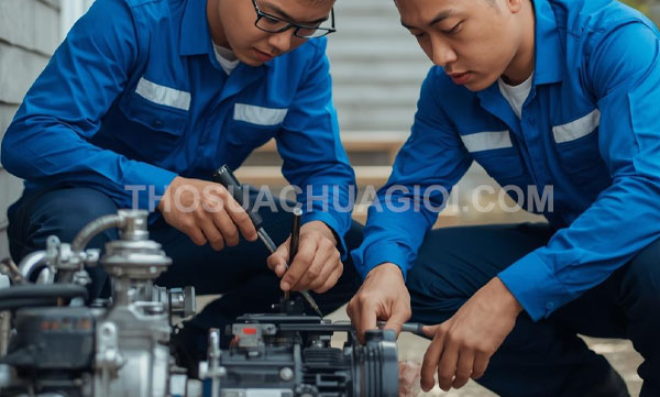 Thợ sửa máy bơm nước phường Gia Định mới chất lượng 30 phút có