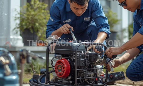 Thợ sửa máy bơm nước phường Hạnh Thông mới liên hệ 20 phút có
