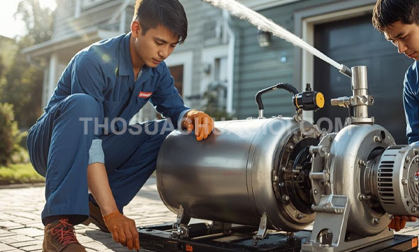 dịch vụ Thợ sửa máy bơm nước phường Phú Định