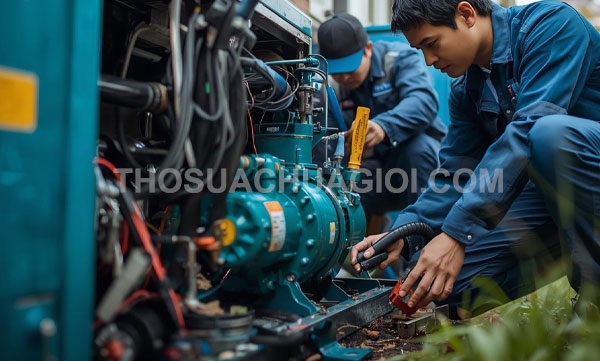 Thợ sửa máy bơm nước phường Phú Lâm mới giá rẻ 25 phút có mặt