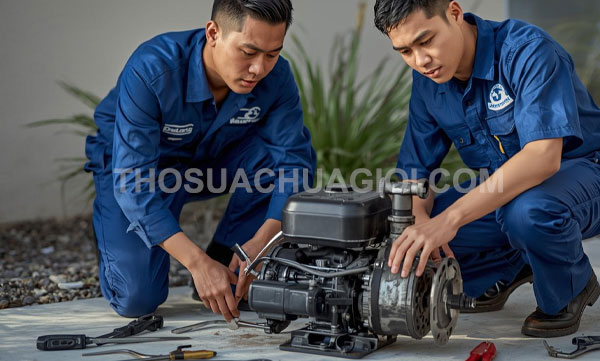 Thợ sửa máy bơm nước phường Tân Sơn Hòa mới giá rẻ 25 phút có mặt
