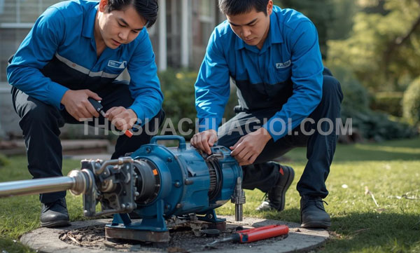 Thợ sửa máy bơm nước phường Tân Sơn Nhất mới chất lượng 30 phút có