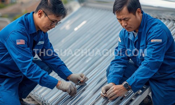 Thợ sửa máy nước nóng năng lượng mặt trời phường An Phú Đông tận tâm