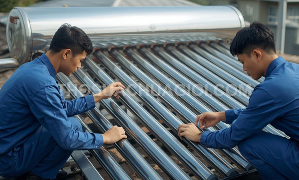 Thợ sửa máy nước nóng năng lượng mặt trời phường Bình Quới chuyên nghiệp
