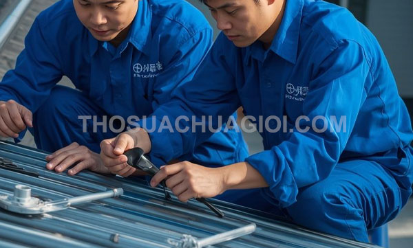 Thợ sửa máy nước nóng năng lượng mặt trời phường Cầu Kiệu chất lượng