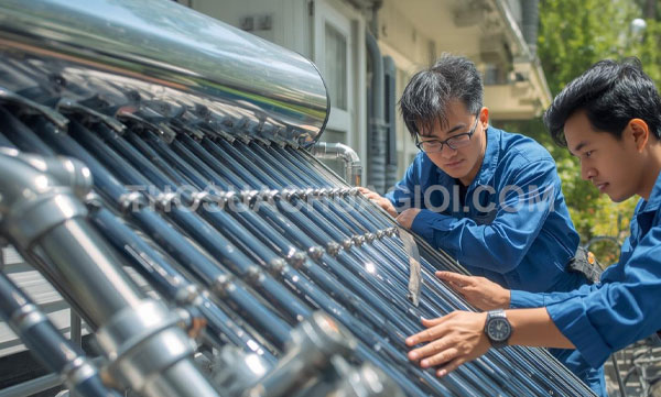 Thợ sửa máy nước nóng năng lượng mặt trời phường Đức Nhuận chuyên nghiệp