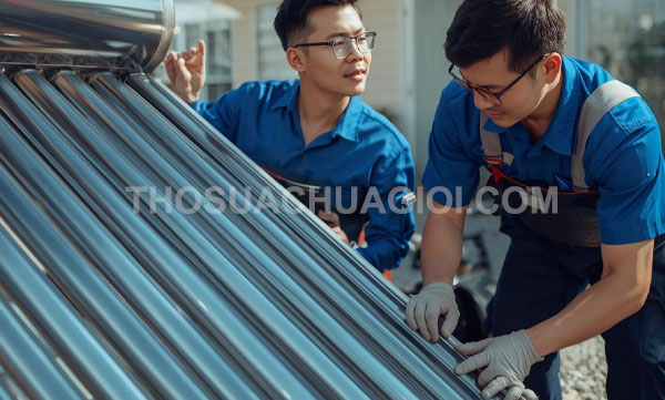 Thợ sửa máy nước nóng năng lượng mặt trời phường Gia Định tận tình
