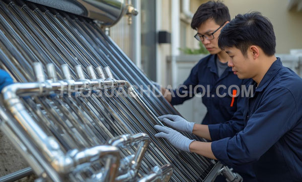 Thợ sửa máy nước nóng năng lượng mặt trời phường Hiệp Bình giá rẻ