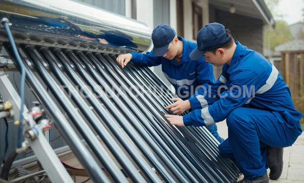 Thợ sửa máy nước nóng năng lượng mặt trời phường Hòa Hưng nhiệt tình