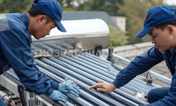 Thợ sửa máy nước nóng năng lượng mặt trời phường Vườn Lài tiện lợi
