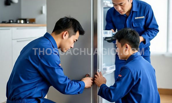 Thợ sửa tủ lạnh phường Bình Quới mới gọi 10 phút có mặt