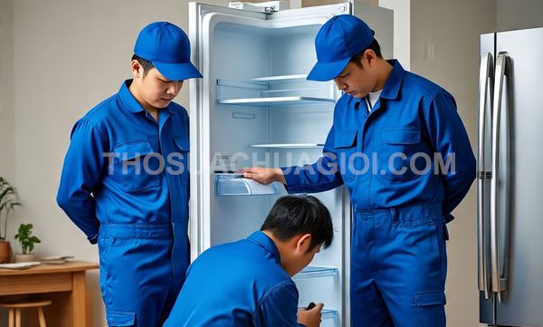 Thợ sửa tủ lạnh phường Bình Tiên mới liên hệ 20 phút có