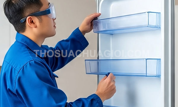 Thợ sửa tủ lạnh phường Chợ Quán mới giá rẻ 15 phút đến nơi