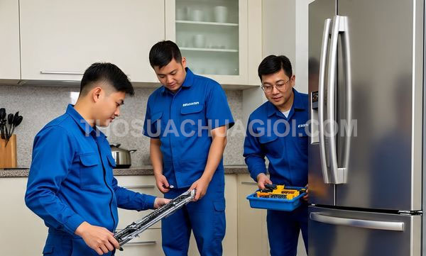Thợ sửa tủ lạnh phường Gia Định mới giá rẻ 25 phút có mặt