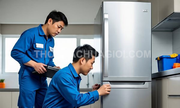 Thợ sửa tủ lạnh phường Hòa Bình mới chất lượng 30 phút có