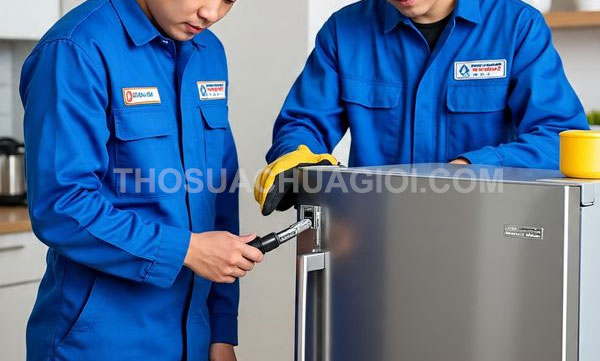 Thợ sửa tủ lạnh phường Phú Định mới gọi 10 phút có mặt