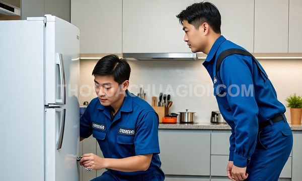 Thợ sửa tủ lạnh phường Vườn Lài mới giá rẻ 15 phút đến nơi