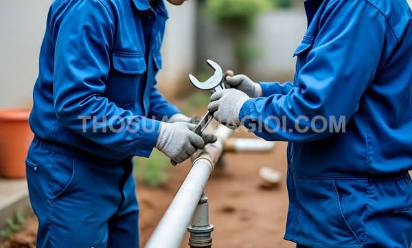 Thợ sửa ống nước phường An Hội Tây mới giá rẻ 15 phút đến nơi