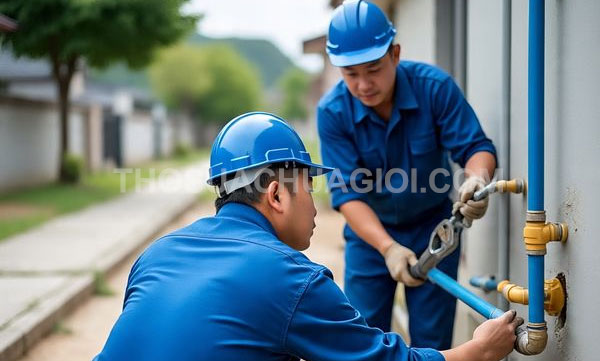 Thợ sửa ống nước phường An Phú Đông mới gọi 10 phút có mặt