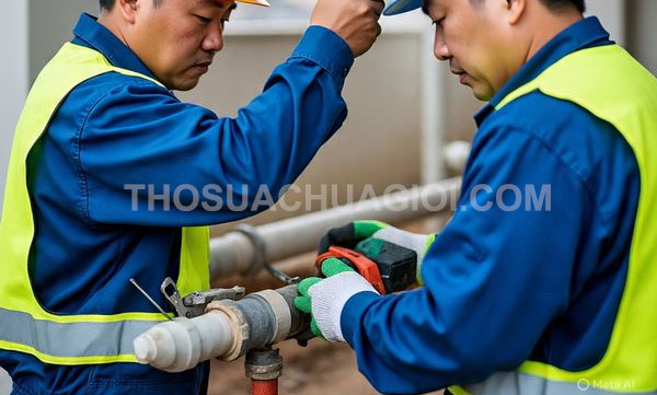 Thợ sửa ống nước phường Bình Quới mới chất lượng 30 phút có