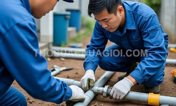 Thợ sửa ống nước phường Bình Trị Đông mới liên hệ 20 phút có
