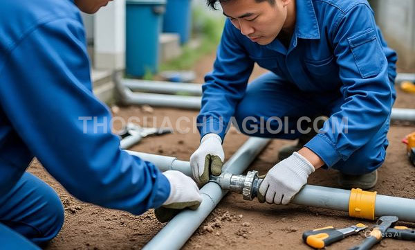 Thợ sửa ống nước phường Cầu Kiệu mới chất lượng 30 phút có