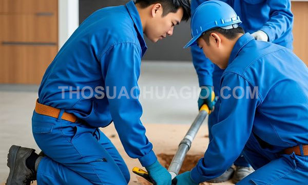 Thợ sửa ống nước phường Chợ Lớn mới giá rẻ 25 phút có mặt