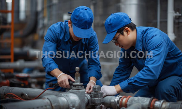 Thợ sửa ống nước phường Nhiêu Lộc mới liên hệ 20 phút có