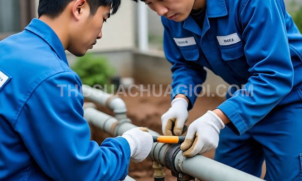Thợ sửa ống nước phường Phú Thuận mới giá rẻ 15 phút đến nơi