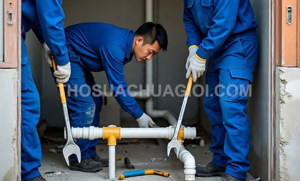 Thợ sửa ống nước phường Tân Sơn Nhì mới chất lượng 30 phút có