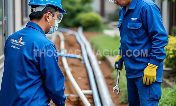 Thợ sửa ống nước phường Tân Thuận mới gọi 10 phút có mặt