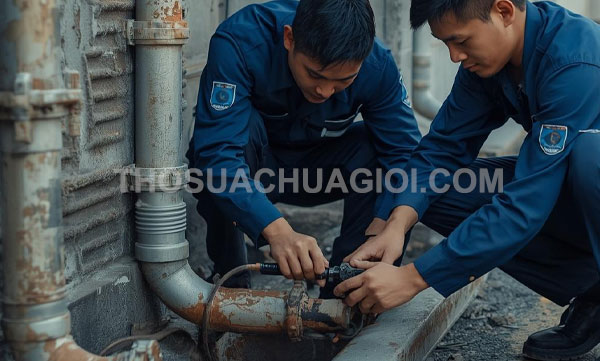 Thợ sửa ống nước phường Thủ Đức mới gọi 10 phút có mặt